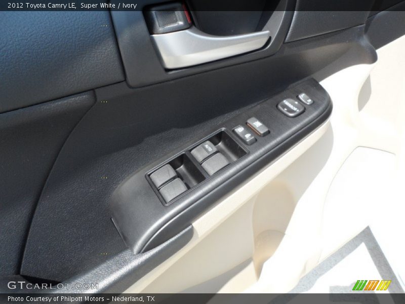 Super White / Ivory 2012 Toyota Camry LE