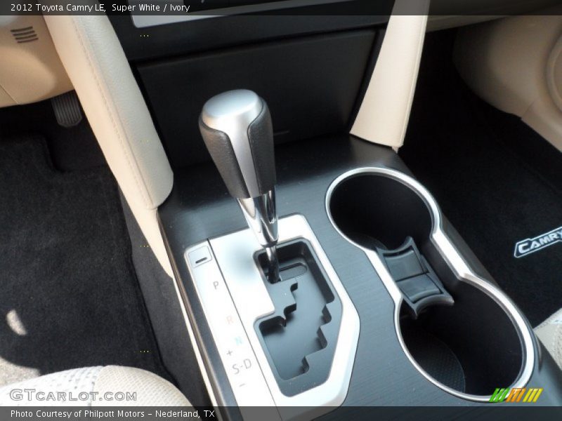 Super White / Ivory 2012 Toyota Camry LE