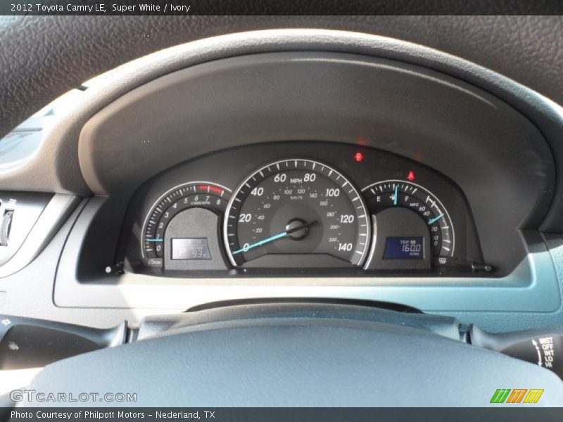 Super White / Ivory 2012 Toyota Camry LE