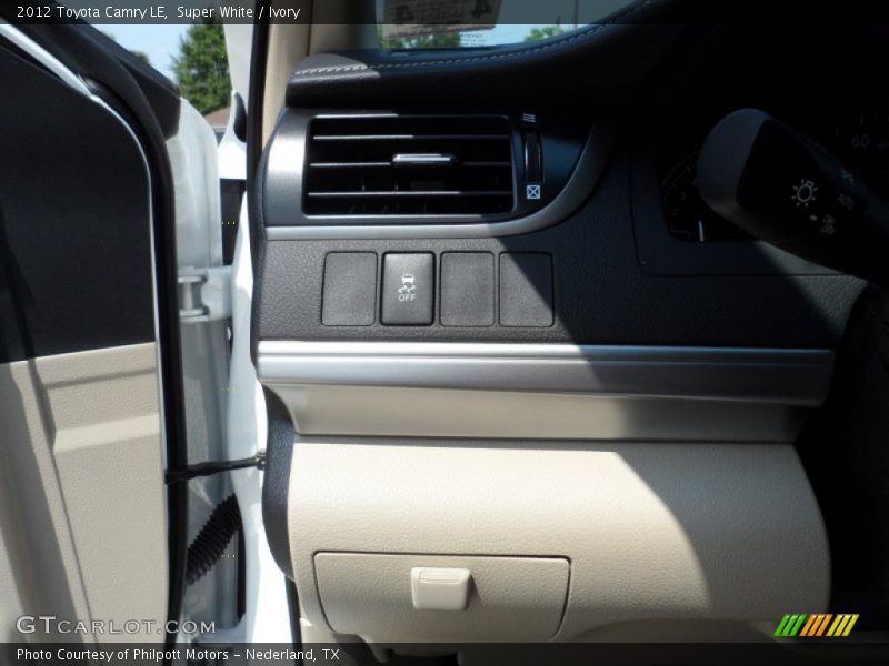 Super White / Ivory 2012 Toyota Camry LE