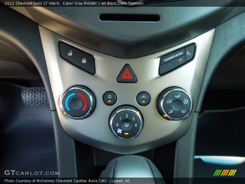 Controls of 2012 Sonic LT Hatch