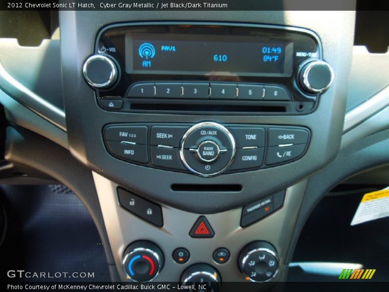 Controls of 2012 Sonic LT Hatch