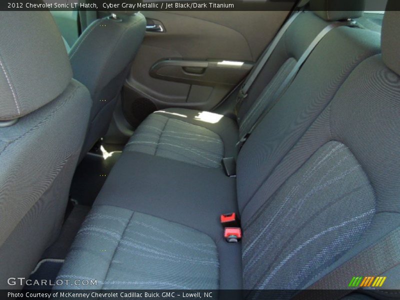 Cyber Gray Metallic / Jet Black/Dark Titanium 2012 Chevrolet Sonic LT Hatch