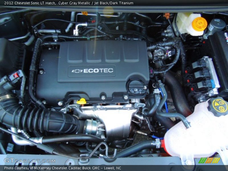 2012 Sonic LT Hatch Engine - 1.4 Liter DI Turbocharged DOHC 16-Valve VVT 4 Cylinder