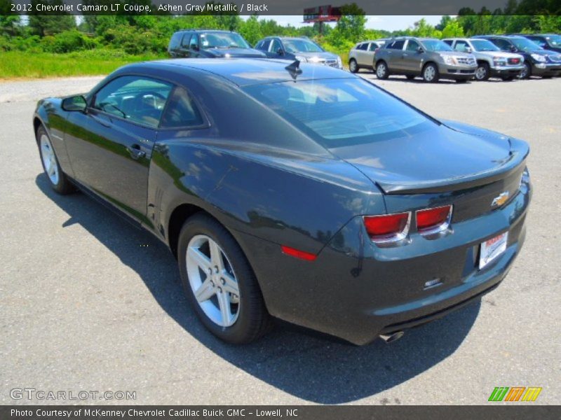 Ashen Gray Metallic / Black 2012 Chevrolet Camaro LT Coupe