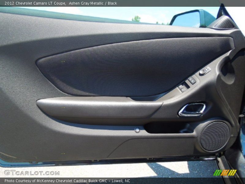 Ashen Gray Metallic / Black 2012 Chevrolet Camaro LT Coupe