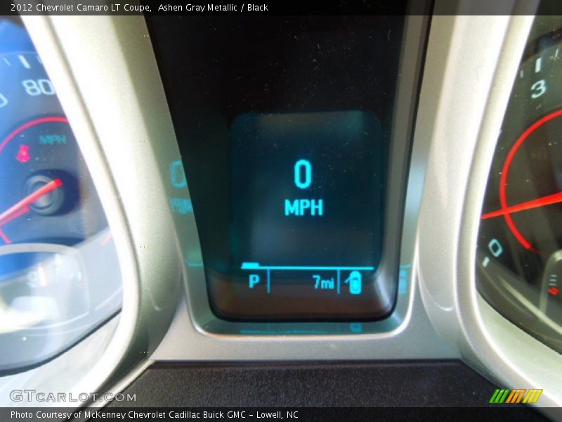 Ashen Gray Metallic / Black 2012 Chevrolet Camaro LT Coupe