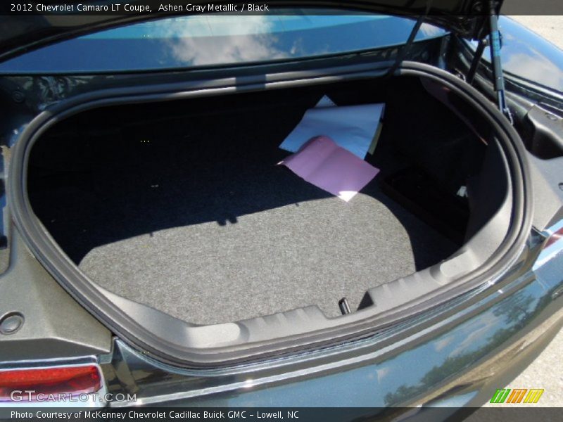 Ashen Gray Metallic / Black 2012 Chevrolet Camaro LT Coupe