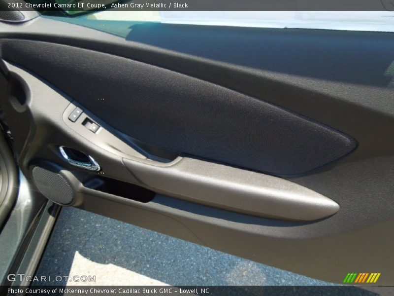 Ashen Gray Metallic / Black 2012 Chevrolet Camaro LT Coupe