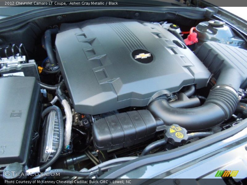 Ashen Gray Metallic / Black 2012 Chevrolet Camaro LT Coupe