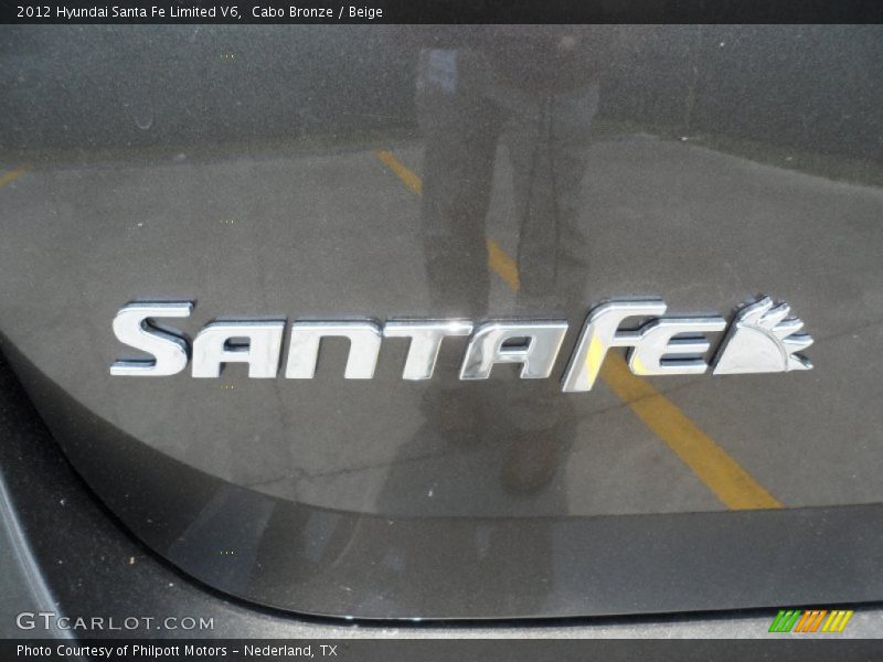 Cabo Bronze / Beige 2012 Hyundai Santa Fe Limited V6