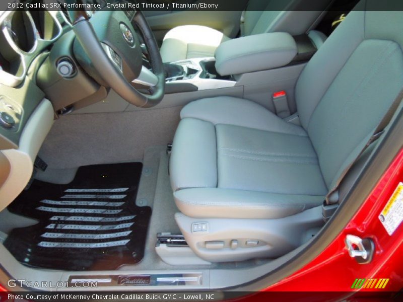 Crystal Red Tintcoat / Titanium/Ebony 2012 Cadillac SRX Performance