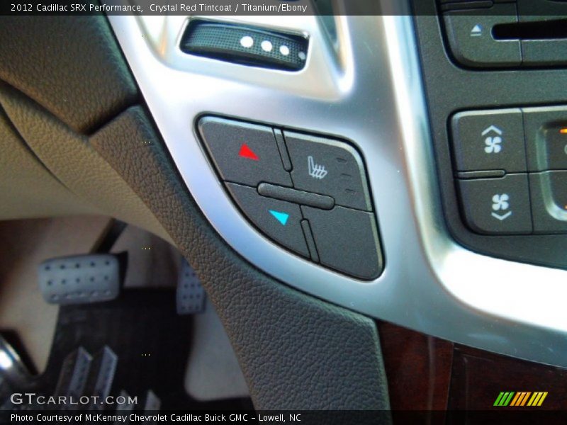 Crystal Red Tintcoat / Titanium/Ebony 2012 Cadillac SRX Performance