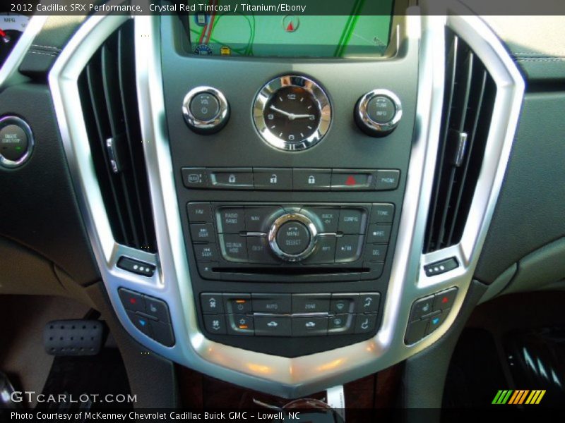 Crystal Red Tintcoat / Titanium/Ebony 2012 Cadillac SRX Performance