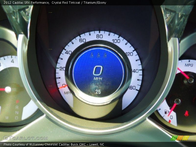 Crystal Red Tintcoat / Titanium/Ebony 2012 Cadillac SRX Performance