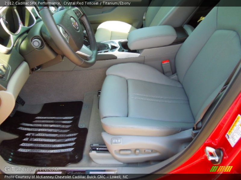 Crystal Red Tintcoat / Titanium/Ebony 2012 Cadillac SRX Performance