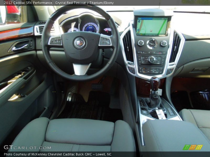 Crystal Red Tintcoat / Titanium/Ebony 2012 Cadillac SRX Performance