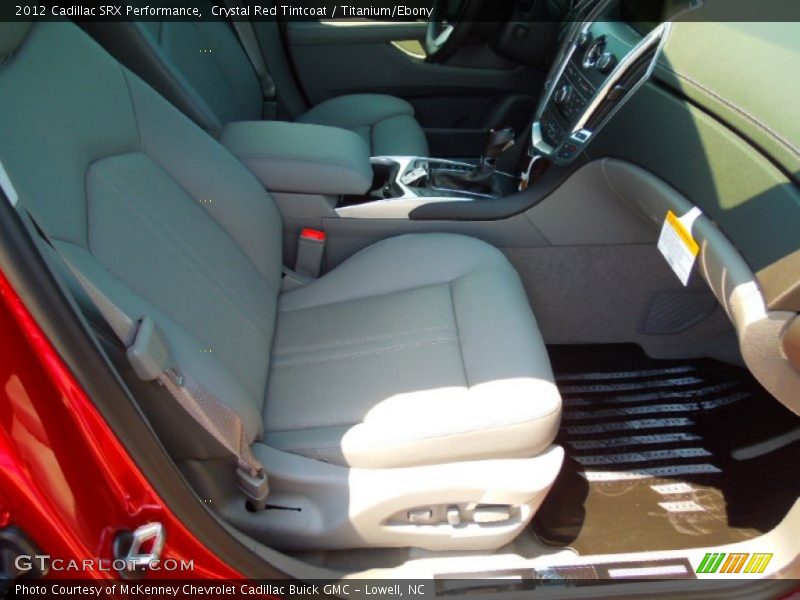 Crystal Red Tintcoat / Titanium/Ebony 2012 Cadillac SRX Performance