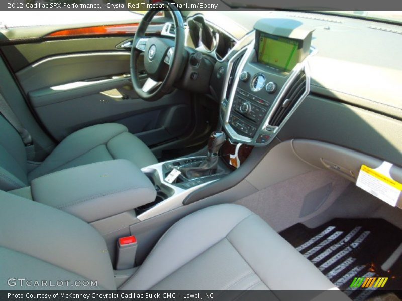 Crystal Red Tintcoat / Titanium/Ebony 2012 Cadillac SRX Performance