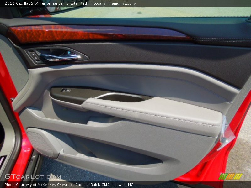 Crystal Red Tintcoat / Titanium/Ebony 2012 Cadillac SRX Performance
