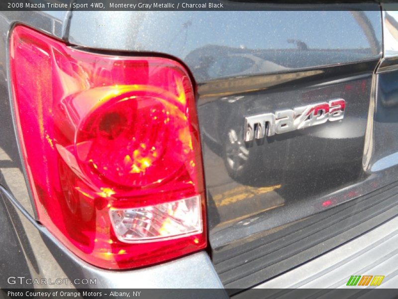 Monterey Gray Metallic / Charcoal Black 2008 Mazda Tribute i Sport 4WD