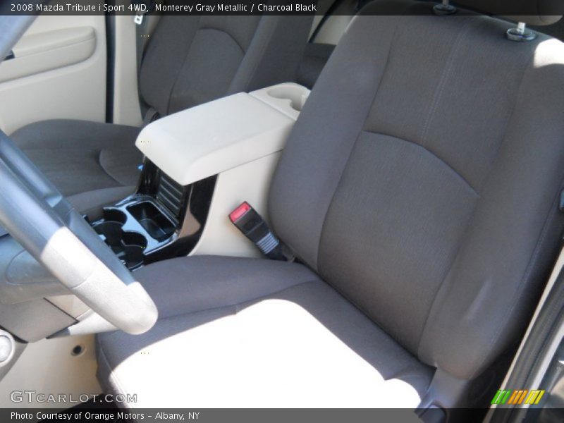 Monterey Gray Metallic / Charcoal Black 2008 Mazda Tribute i Sport 4WD