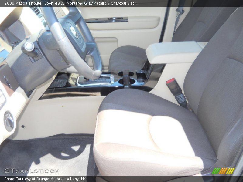 Monterey Gray Metallic / Charcoal Black 2008 Mazda Tribute i Sport 4WD