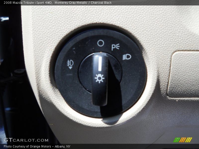 Monterey Gray Metallic / Charcoal Black 2008 Mazda Tribute i Sport 4WD