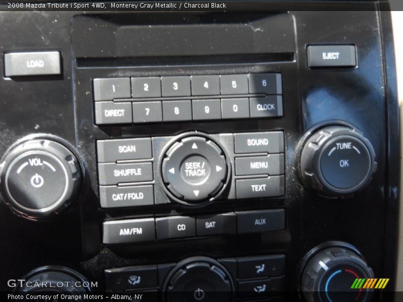 Monterey Gray Metallic / Charcoal Black 2008 Mazda Tribute i Sport 4WD