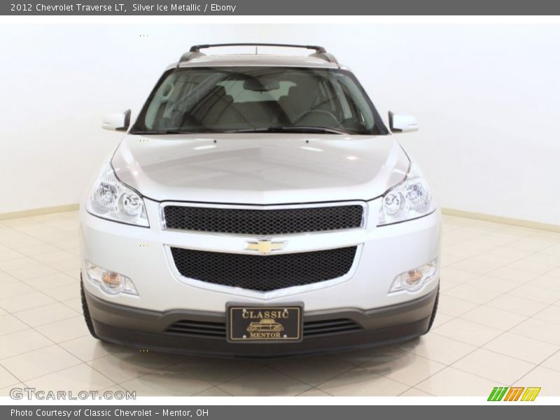 Silver Ice Metallic / Ebony 2012 Chevrolet Traverse LT