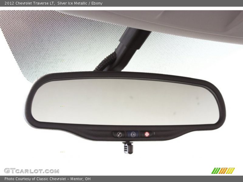 Silver Ice Metallic / Ebony 2012 Chevrolet Traverse LT