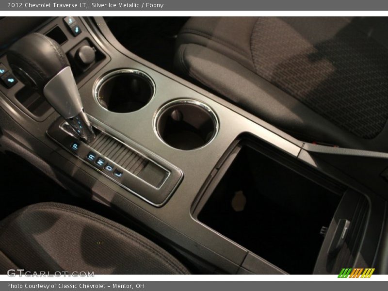 Silver Ice Metallic / Ebony 2012 Chevrolet Traverse LT