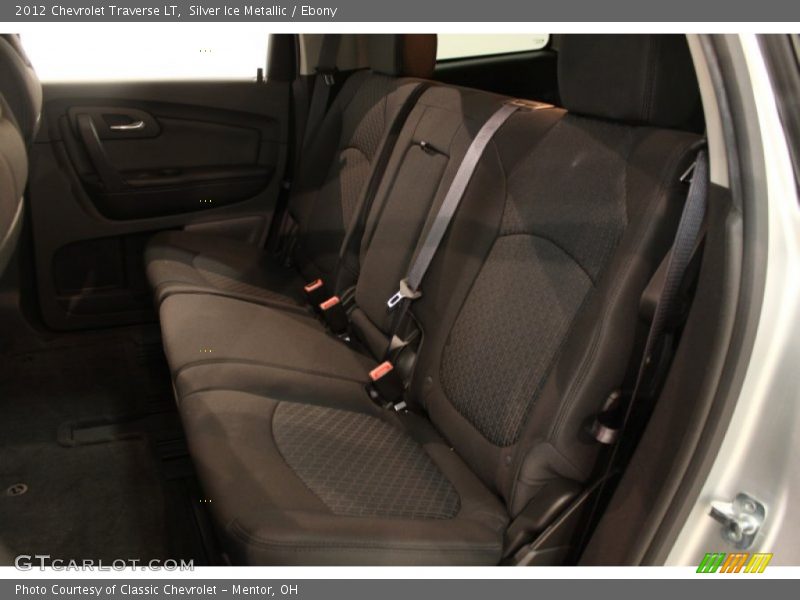 Silver Ice Metallic / Ebony 2012 Chevrolet Traverse LT