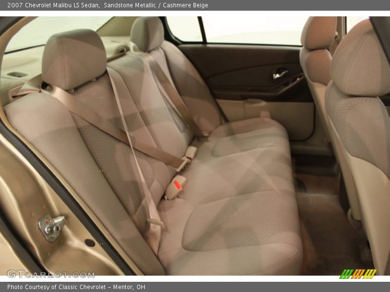 Sandstone Metallic / Cashmere Beige 2007 Chevrolet Malibu LS Sedan