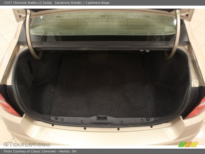 Sandstone Metallic / Cashmere Beige 2007 Chevrolet Malibu LS Sedan