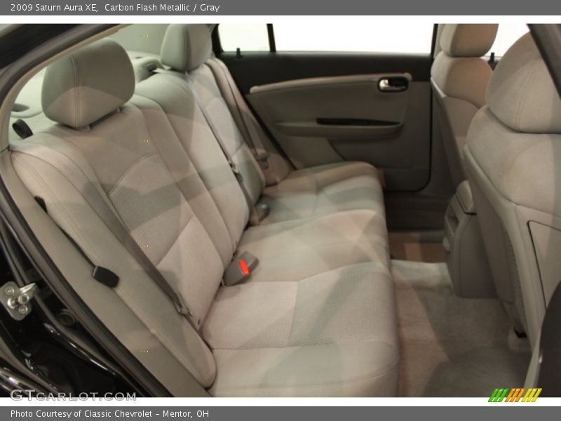 Carbon Flash Metallic / Gray 2009 Saturn Aura XE