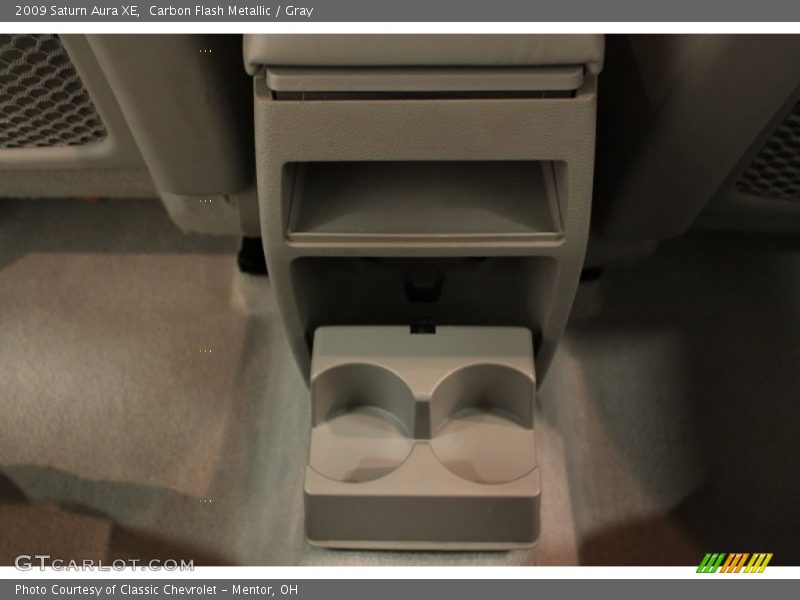 Carbon Flash Metallic / Gray 2009 Saturn Aura XE