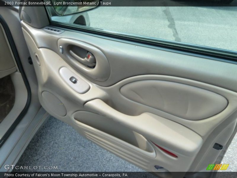 Light Bronzemist Metallic / Taupe 2003 Pontiac Bonneville SE