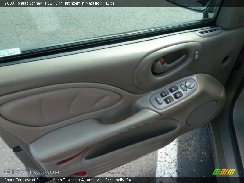 Light Bronzemist Metallic / Taupe 2003 Pontiac Bonneville SE