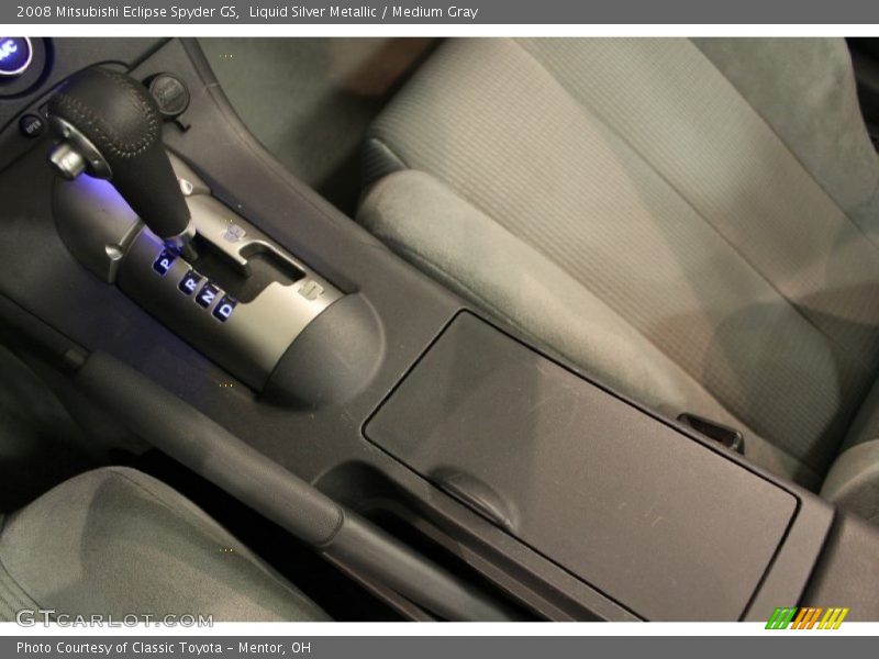 Liquid Silver Metallic / Medium Gray 2008 Mitsubishi Eclipse Spyder GS