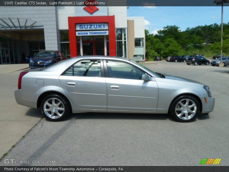 Light Platinum / Light Gray/Ebony 2005 Cadillac CTS Sedan