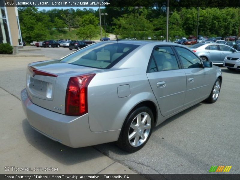 Light Platinum / Light Gray/Ebony 2005 Cadillac CTS Sedan