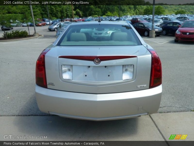 Light Platinum / Light Gray/Ebony 2005 Cadillac CTS Sedan
