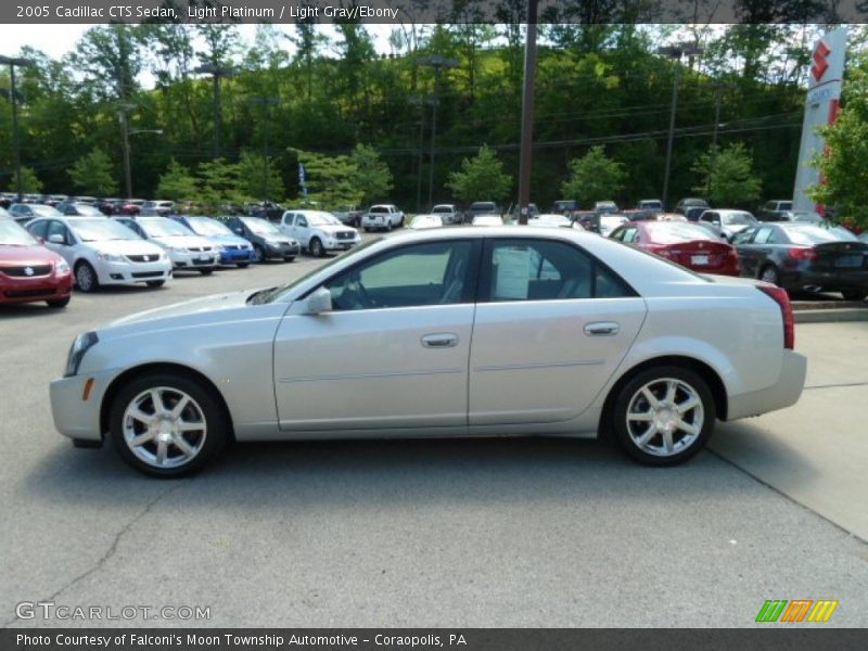Light Platinum / Light Gray/Ebony 2005 Cadillac CTS Sedan