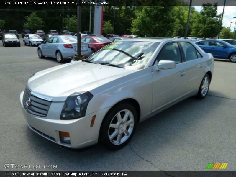Light Platinum / Light Gray/Ebony 2005 Cadillac CTS Sedan
