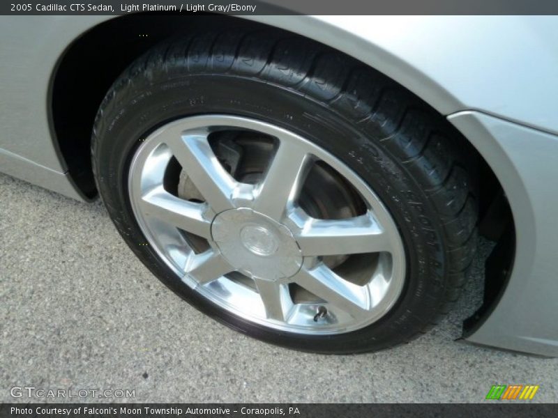 Light Platinum / Light Gray/Ebony 2005 Cadillac CTS Sedan