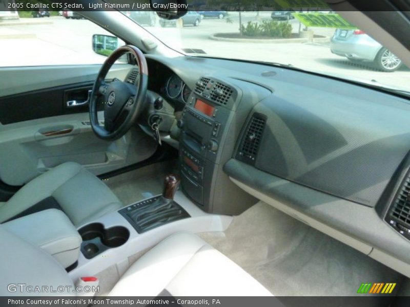Light Platinum / Light Gray/Ebony 2005 Cadillac CTS Sedan