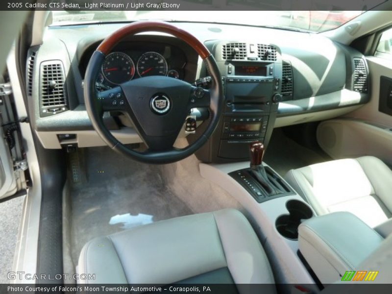 Light Platinum / Light Gray/Ebony 2005 Cadillac CTS Sedan