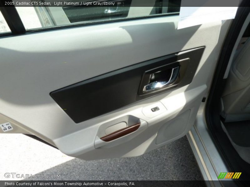 Light Platinum / Light Gray/Ebony 2005 Cadillac CTS Sedan