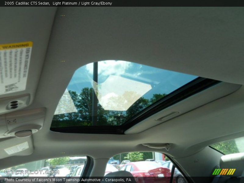 Light Platinum / Light Gray/Ebony 2005 Cadillac CTS Sedan